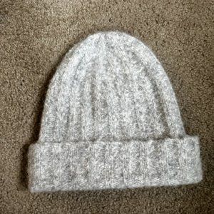 Vince Alpaca Fur Beanie